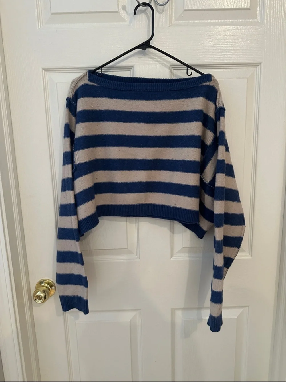 FREE PEOPLE Into The Blue Pullover / Blue Combo